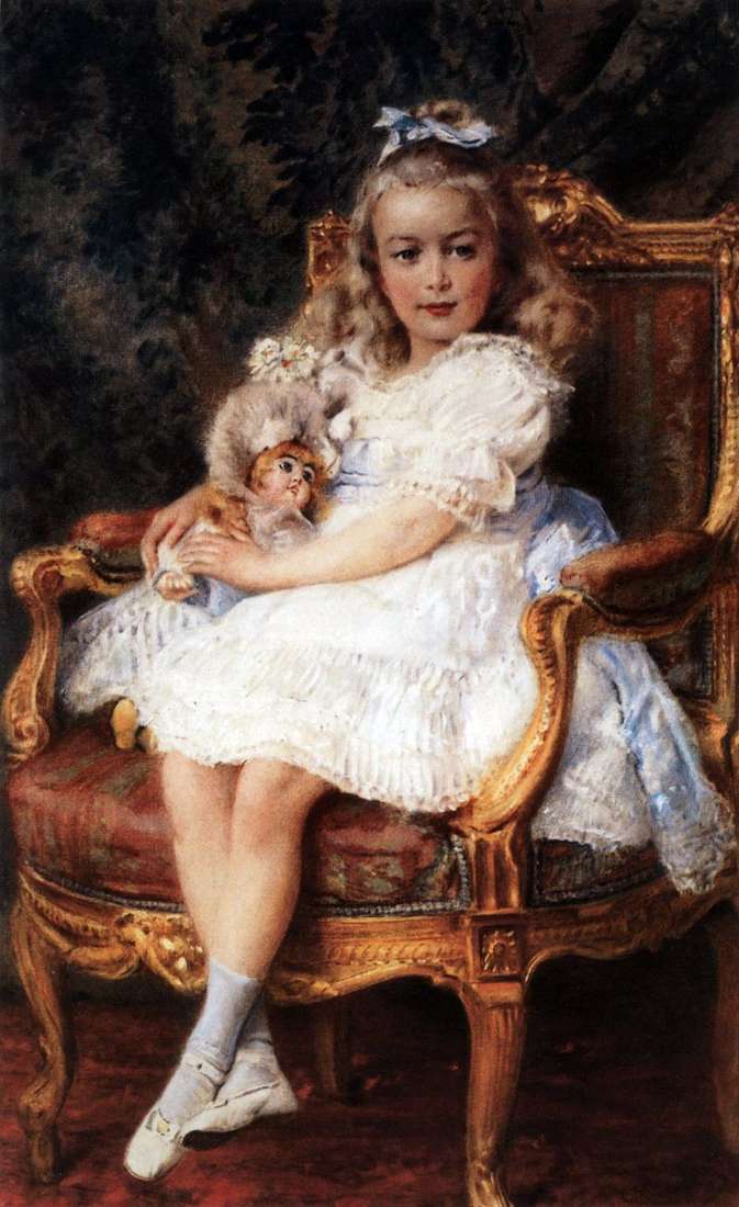  Портрет великой княжны Марии Николаевны   Константин Маковский