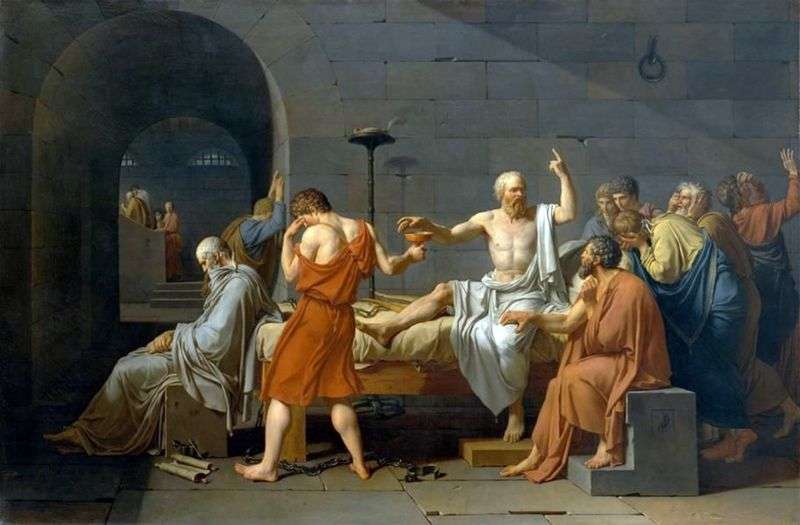  Смерть Сократа   Жак Луи Давид