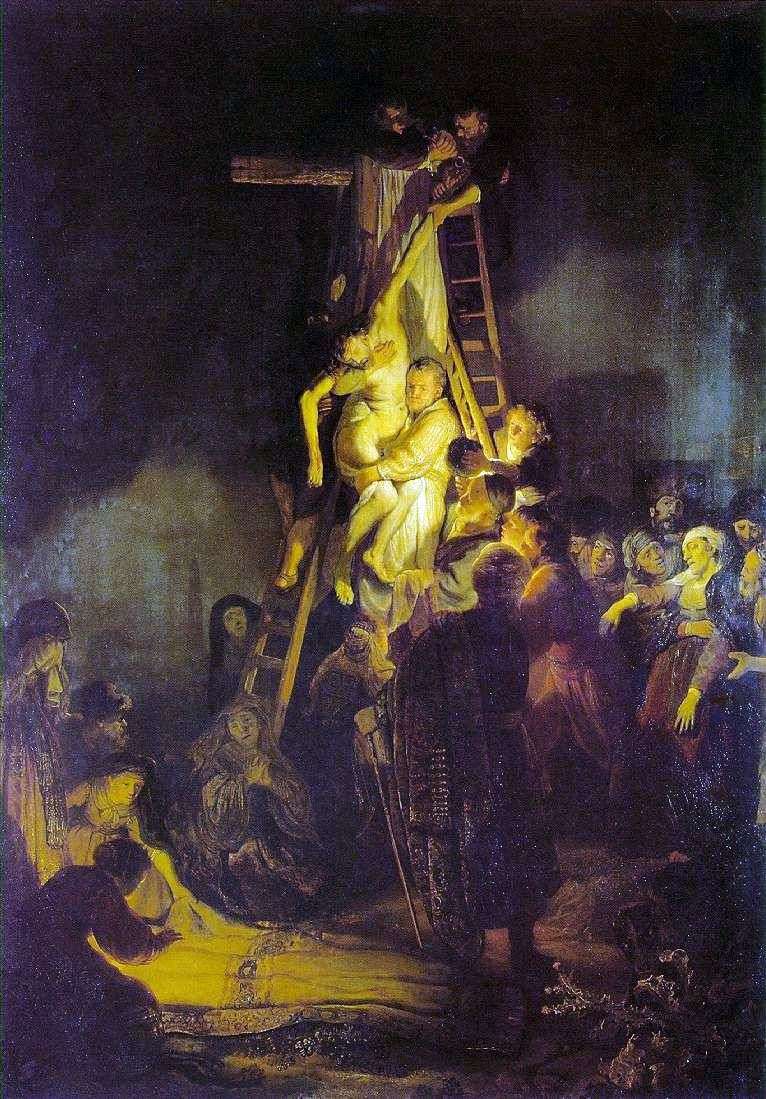  Снятие с креста   Рембрандт Харменс Ван Рейн