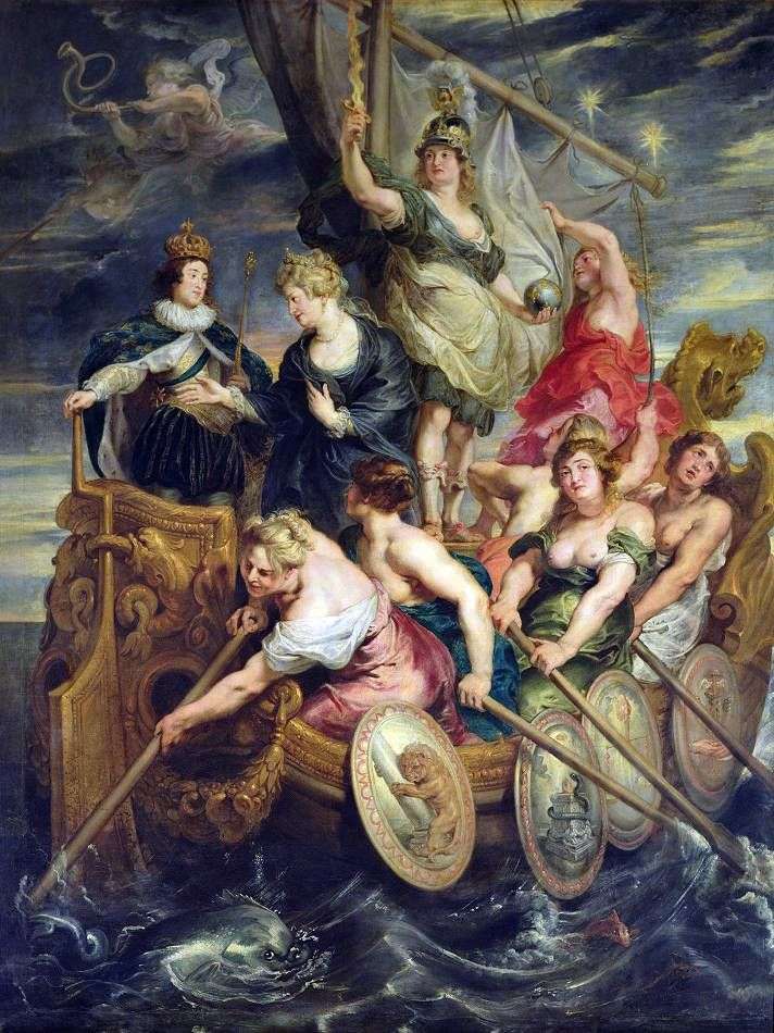  Совершенолетие Людовика XIII   Питер Рубенс