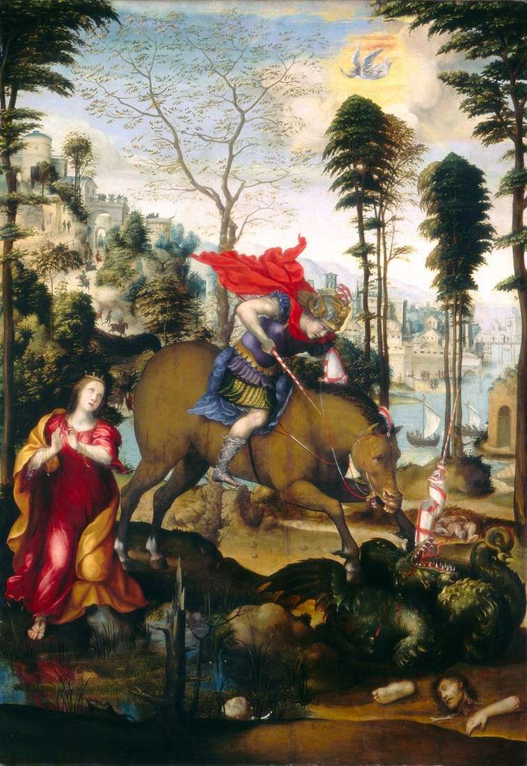  Святой Георгий и дракон   Содома