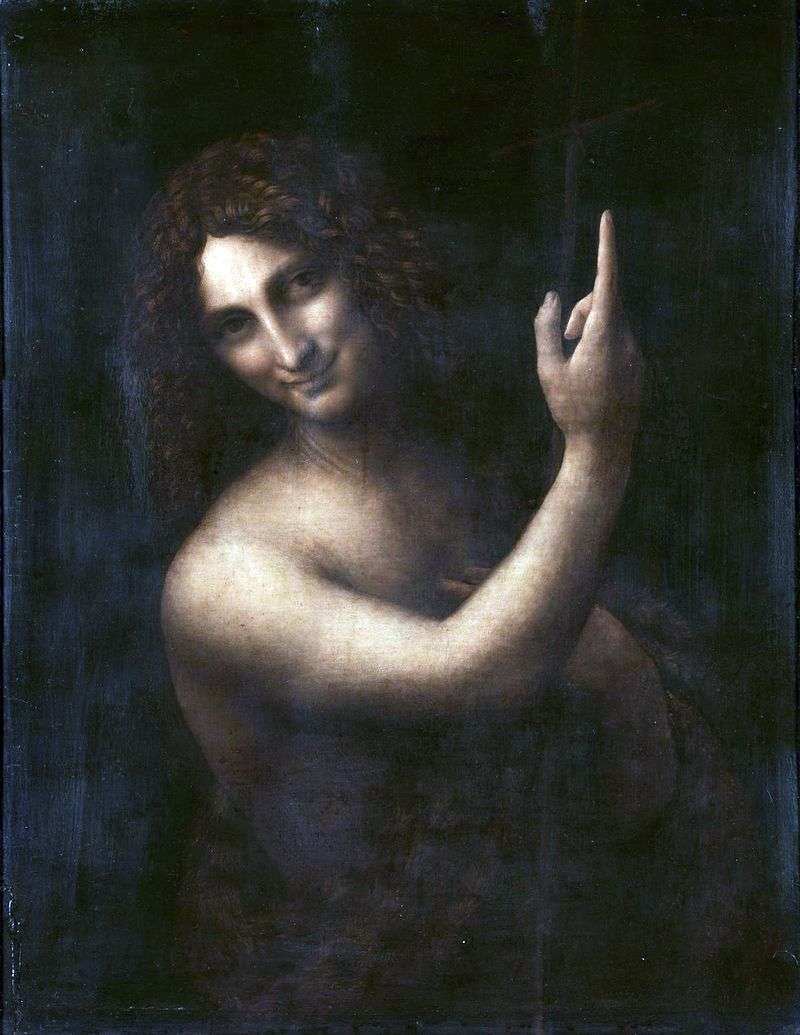  Святой Иоанн Креститель   Леонардо да Винчи