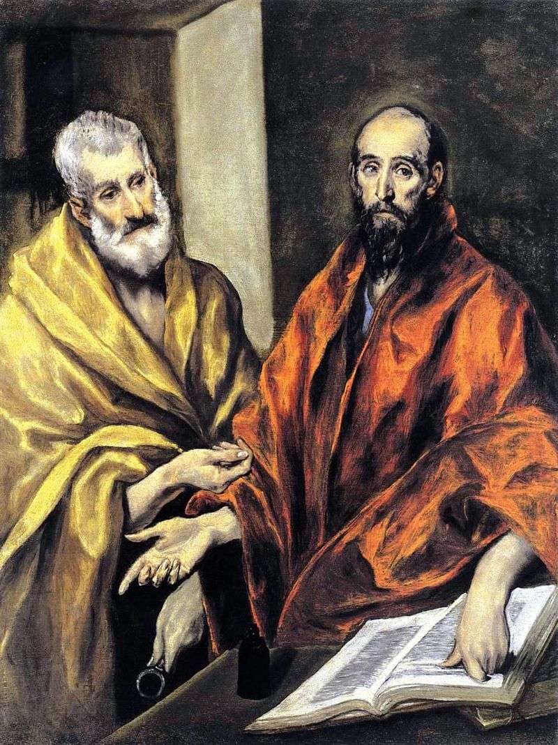  Святые Апостолы Петр и Павел   Эль Греко