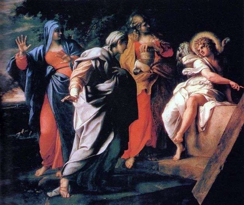  Три Марии у гроба Господня   Аннибале Карраччи