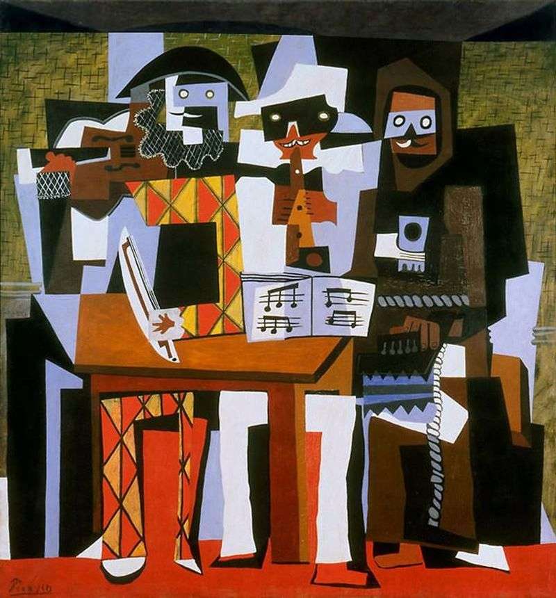  Три музыканта   Пабло Пикассо