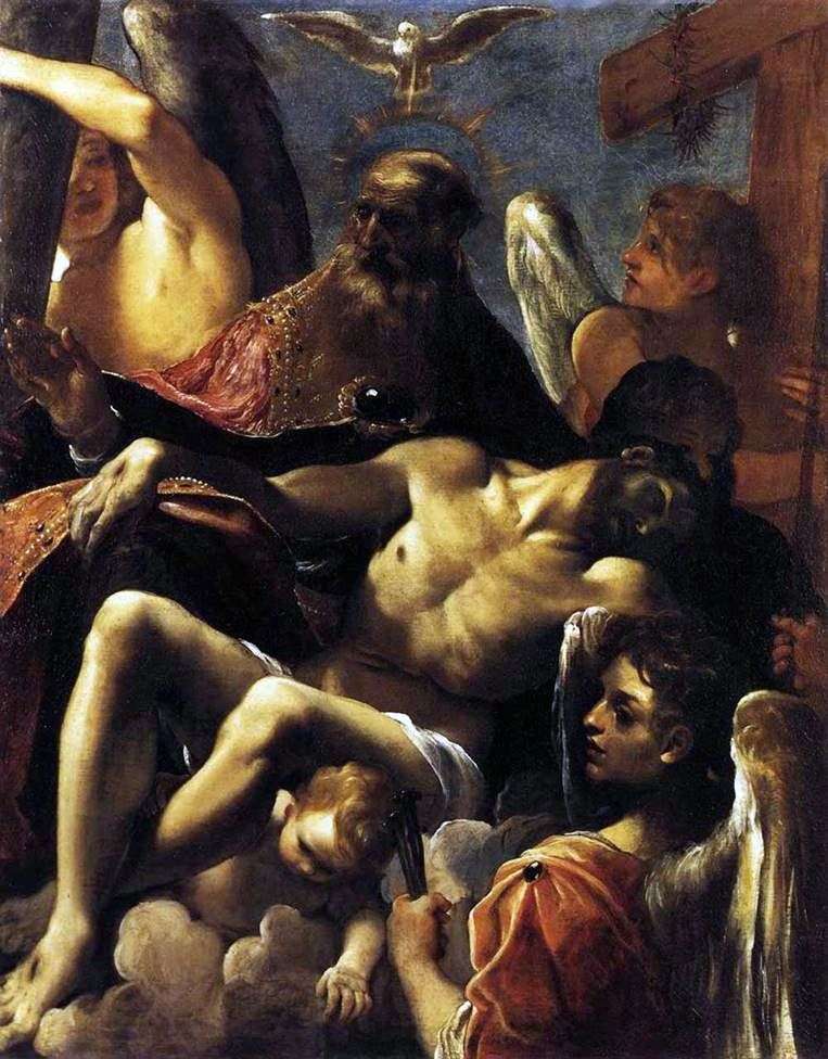  Троица и смерть Христа   Лудовико Карраччи