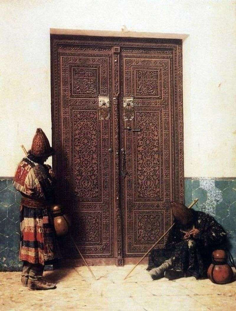  У дверей мечети   Василий Верещагин