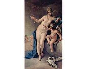  Венера и Амур   Себастьяно Риччи