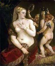  Венера с зеркалом   Тициан Вечеллио