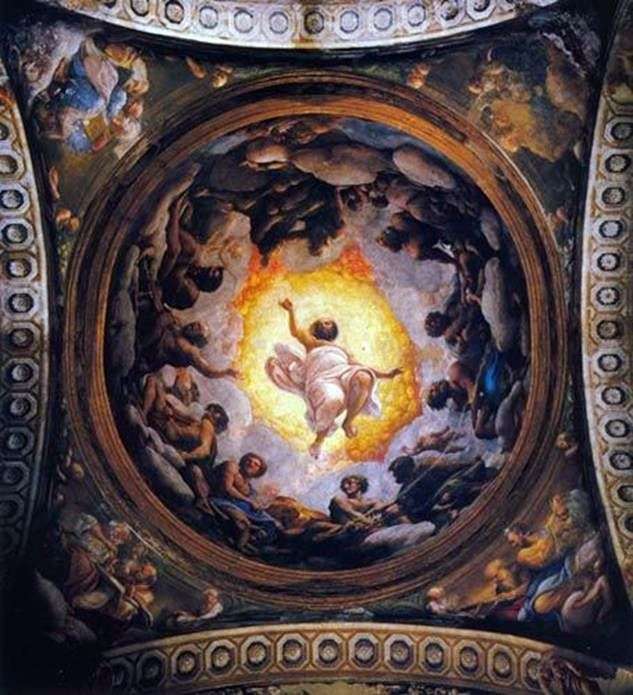 Видение Иоанна Богослова на Патмосе   Корреджо (Антонио Аллегри)