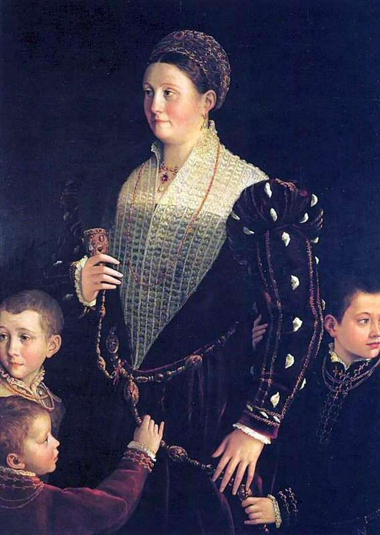  Виконтесса Сансекондо с детьми   Франческо Пармиджанино