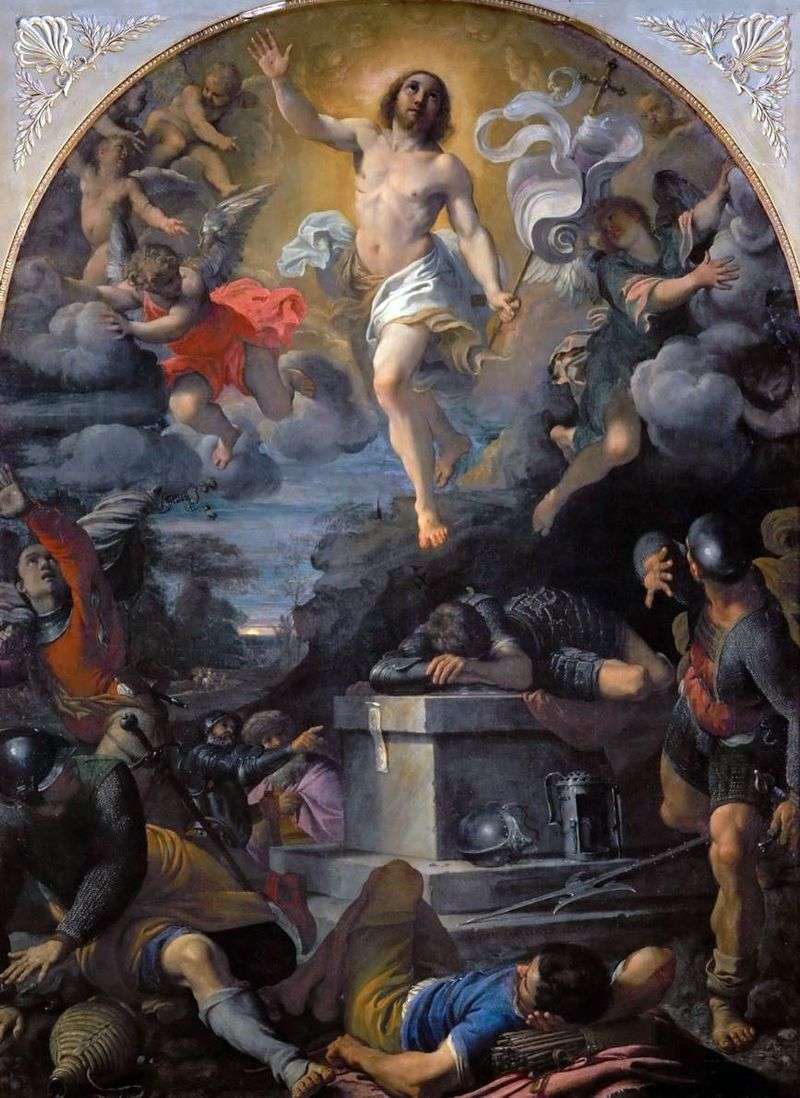  Воскресение Христа   Аннибале Карраччи