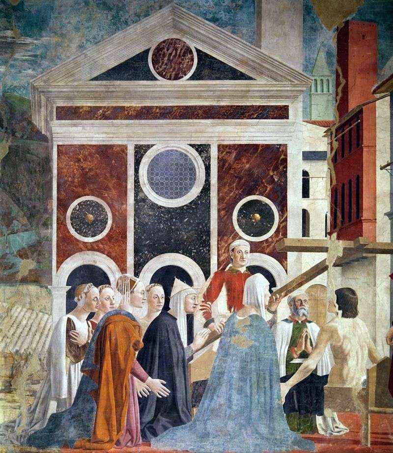  Воздвижение святого креста   Пьеро делла Франческа