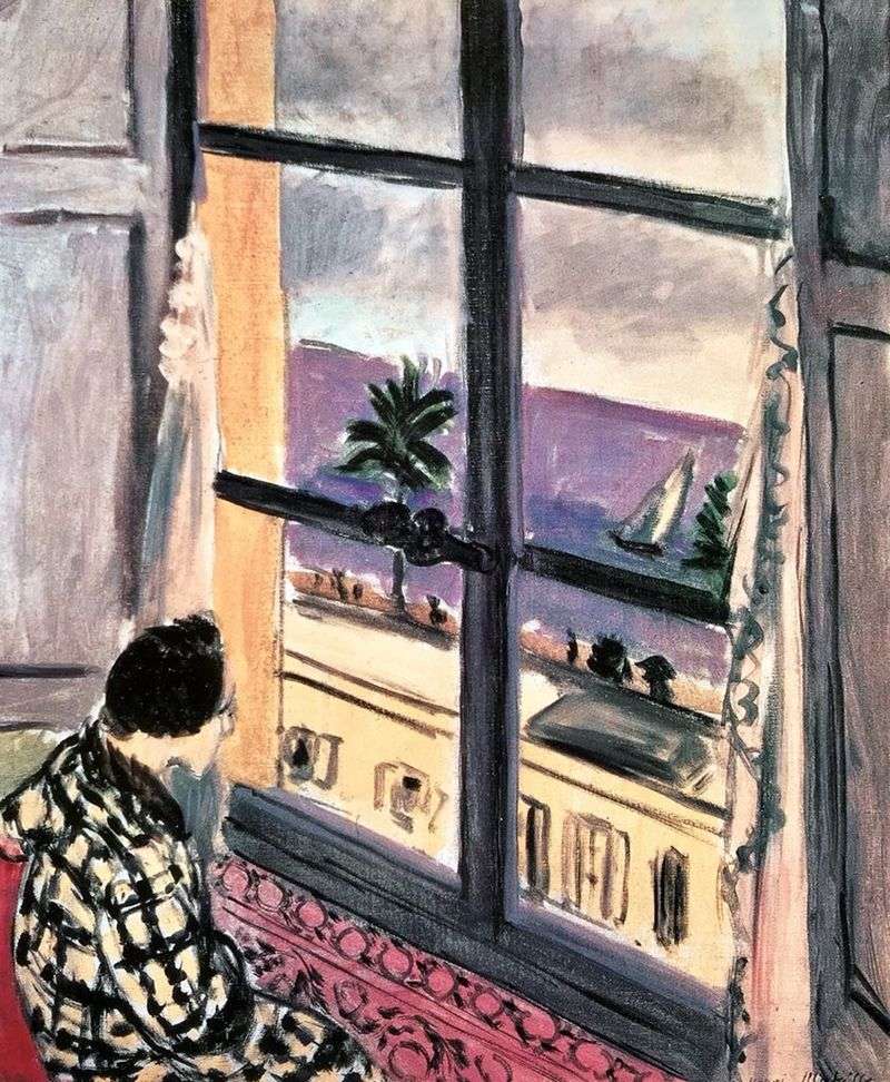  Женщина у окна   Анри Матисс