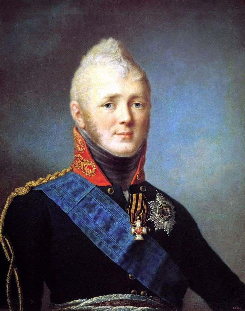  Портрет Александра I   Степан Щукин