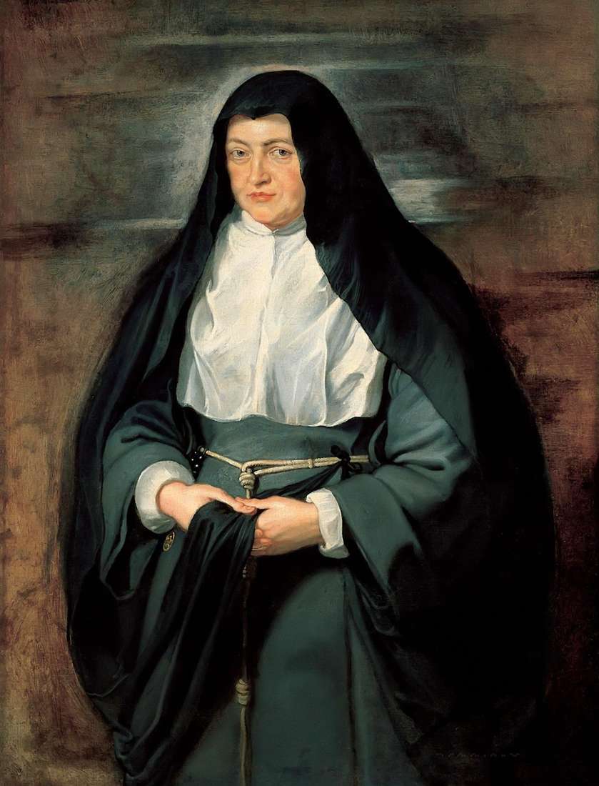  Портрет инфанты Изабеллы в костюме монахини   Питер Рубенс