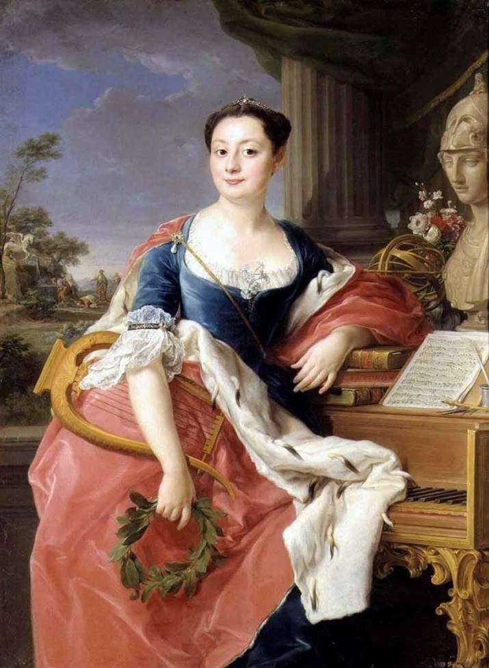  Портрет принцессы Гиацинты Орсини   Помпео Батони