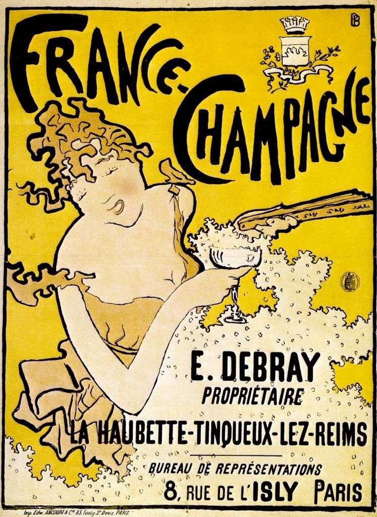  Афиша французского шампанского   Пьер Боннар